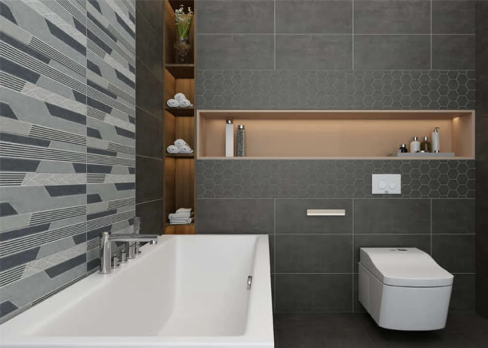 gạch ốp vân đá Travertine Á Mỹ