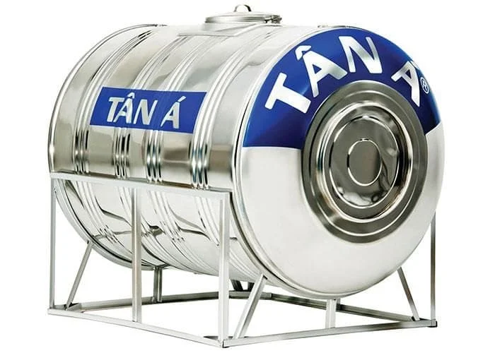 Bồn inox Tân Á nằm ngang