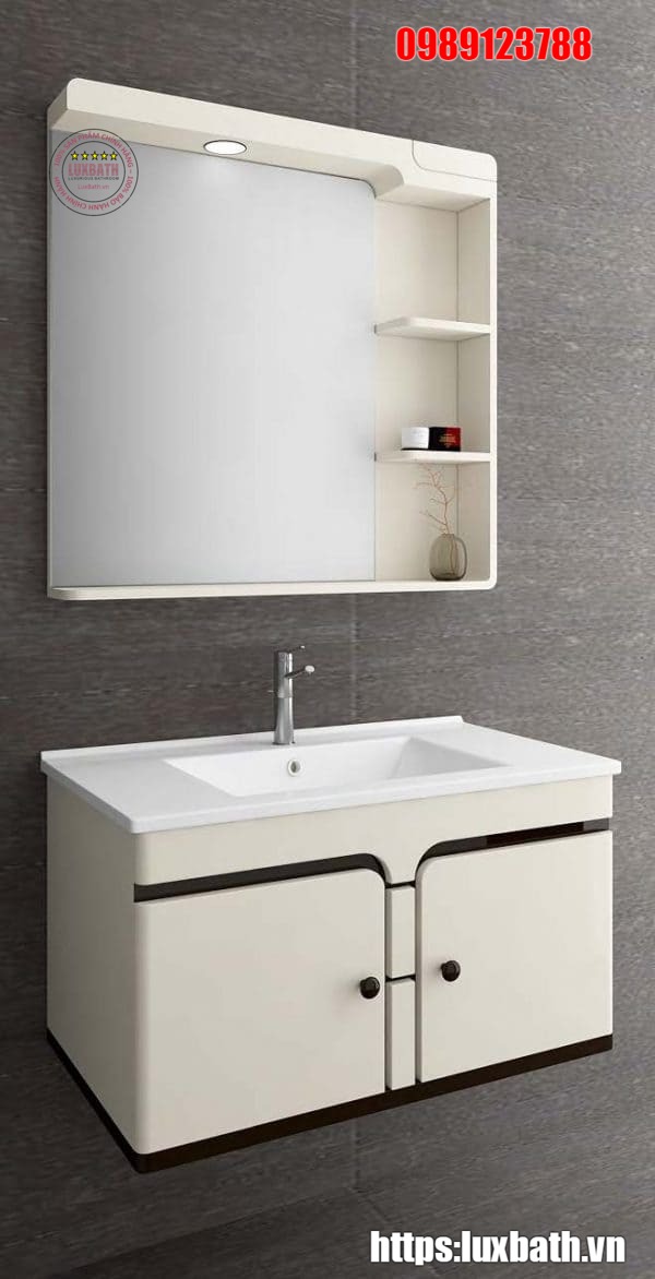 Bộ tủ chậu lavabo Treo Tường Caesar EH05259A