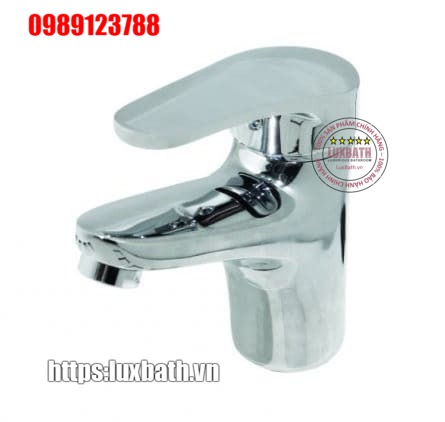 Vòi chậu lavabo 1 lỗ nóng lạnh Royal RA-612V