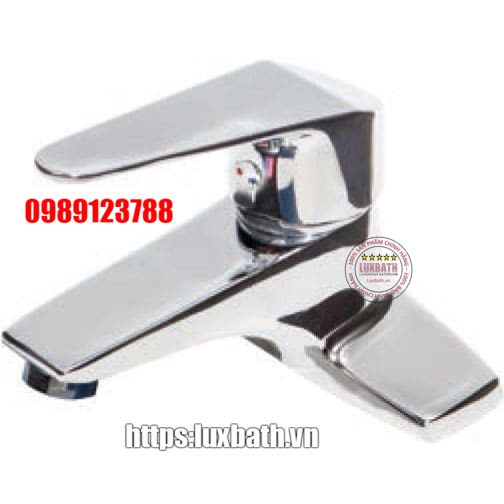 Vòi chậu lavabo 1 lỗ nóng lạnh Royal RA-612V