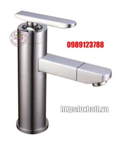 Vòi chậu lavabo 1 lỗ nóng lạnh Royal RA-612V