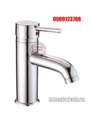 Vòi chậu lavabo 1 lỗ nóng lạnh Royal RA-612V