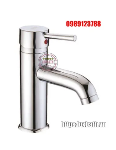 Vòi chậu lavabo 1 lỗ nóng lạnh Royal RA-612V