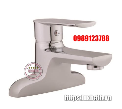Vòi chậu lavabo 1 lỗ nóng lạnh Royal RA-612V