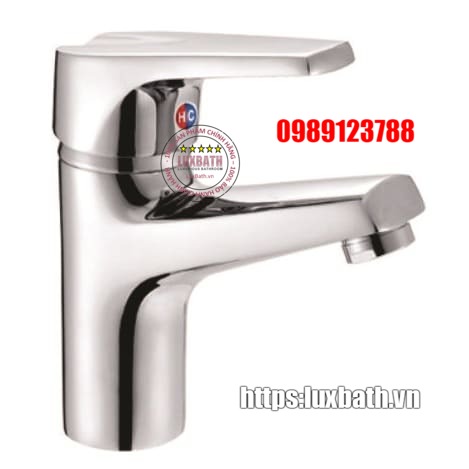 Vòi chậu lavabo 1 lỗ nóng lạnh Royal RA-612V