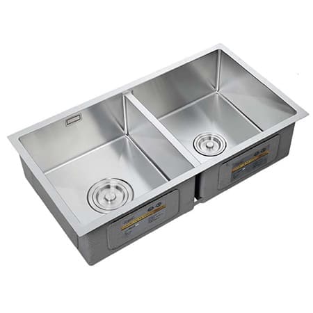 Chậu rửa bát 2 hố cân âm Royal S8245