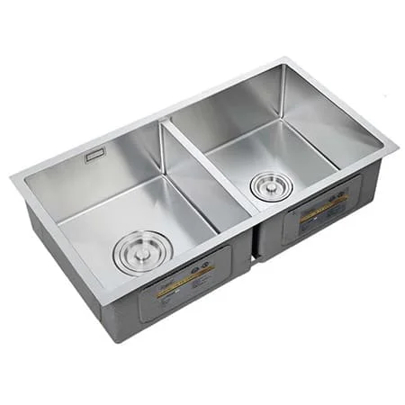 Chậu rửa bát 2 hố cân âm Royal S8245