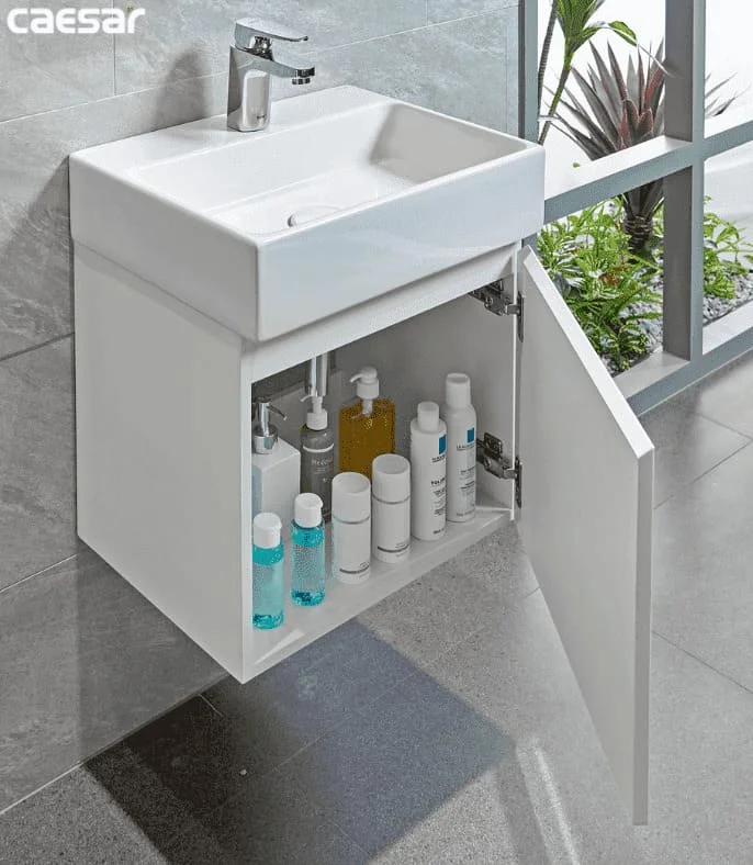Hình ảnh: Bộ tủ chậu lavabo Treo Tường Caesar EH05324AV