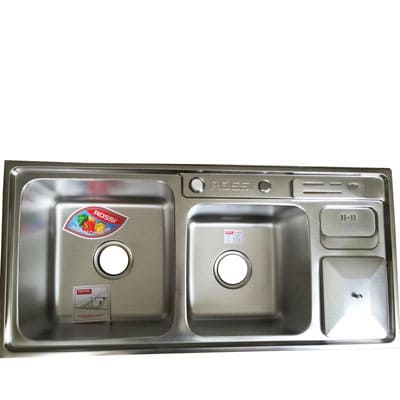  Chậu rửa bát Tân Á 2 hố 1 bàn RE-63