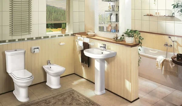 Bộ bồn cầu, tiểu nữ, chậu rửa xuất khẩu