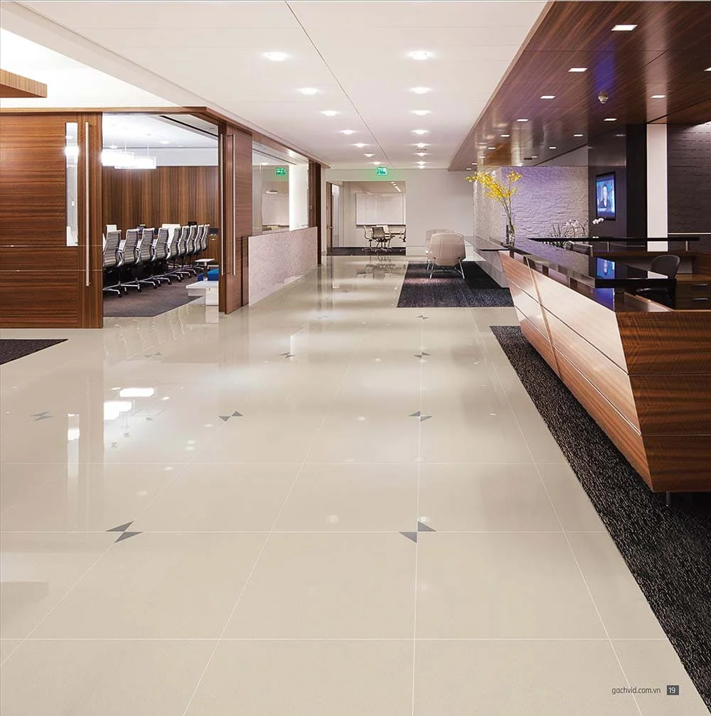 Hình ảnh: Công trình bệnh viện sử dụng gạch đồng chất granite VID