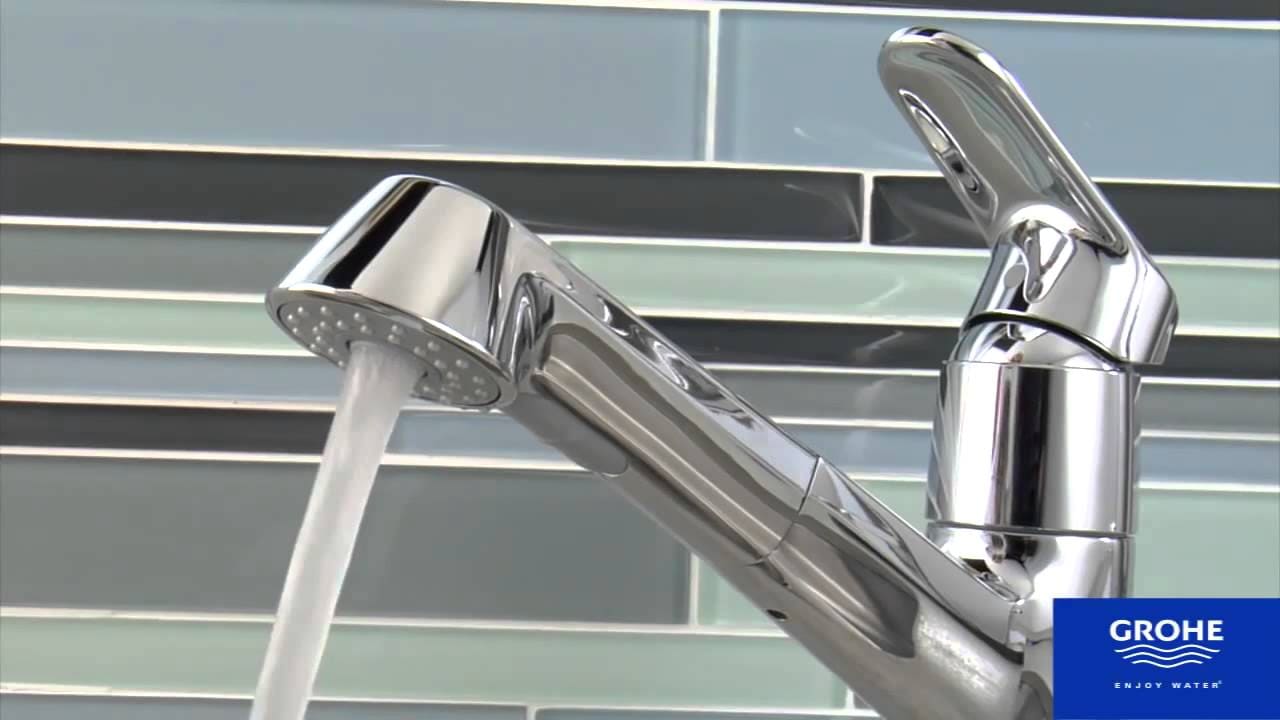 Vòi rửa bát nóng lạnh Grohe 33770002