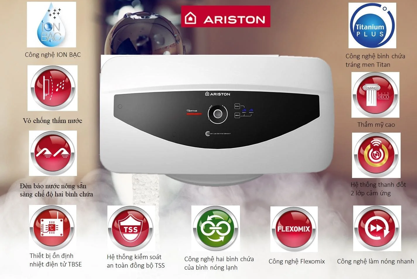 Bình nước nóng Ariston
