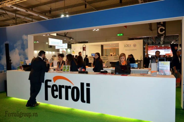 Ferroli là thương hiệu bình nóng lạnh của Ý hàng đầu thế giới
