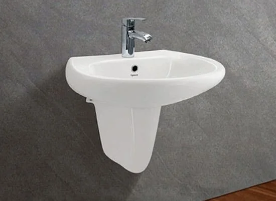 Chậu rửa mặt chân lửng Viglacera VI5
