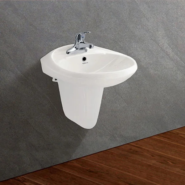 Chậu rửa mặt chân lửng Viglacera VTL3