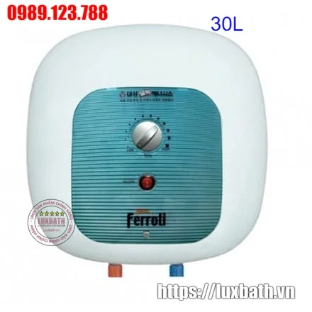 Bình Nước Nóng Ferroli Cubo E 15L Gián Tiếp Chống Giật