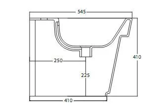 Bản vẽ kỹ thuật tiểu nữ Viglacera VB50