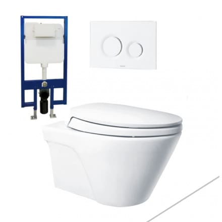 Bàn Cầu âm tường TOTO CW512YR/7EE0007/TC501CVK