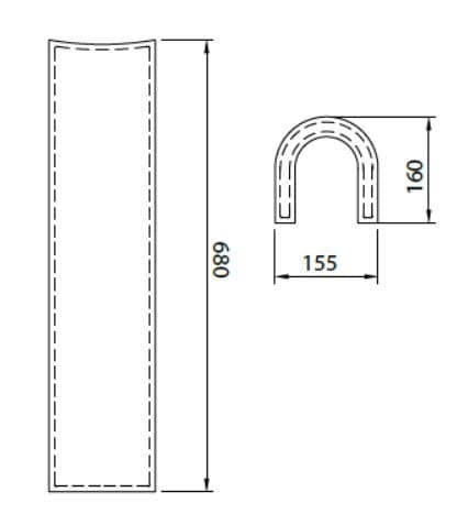 Chân dài đứng Ceravi CCD151