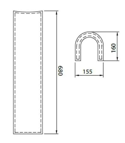 Chân dài đứng Ceravi CCD151