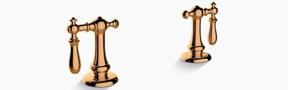 Tay chỉnh vòi bồn tắm Kohler Artifacts K-98068T-9M-RGD vàng hồng