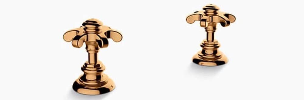 Tay chỉnh vòi bồn tắm Kohler Artifacts K-98068T-3M-RGD vàng hồng