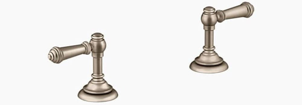 Tay chỉnh vòi bồn tắm Kohler Artifacts K-98068T-4-BV đồng mờ