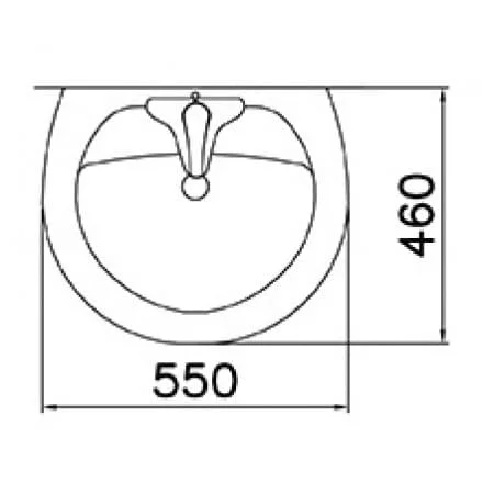 Kích thước lăp đặt bồn rửa mặt Caesar L2150