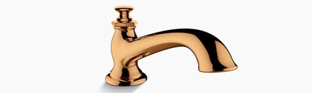 Thân vòi bồn tắm Kohler Artifacts K-72777T-RGD vàng hồng