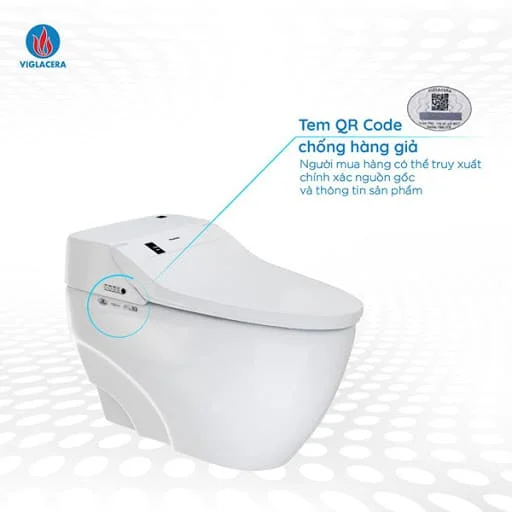 cách nhận biết hàng chính hãng thiết bị vệ sinh sứ Viglacera 