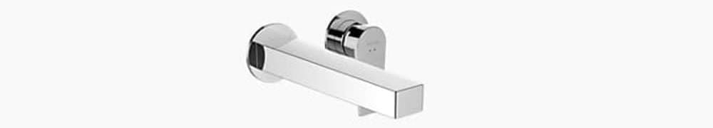 Vòi chậu rửa mặt nóng lạnh Kohler Taut K-74027X-4-CP Chrome bóng