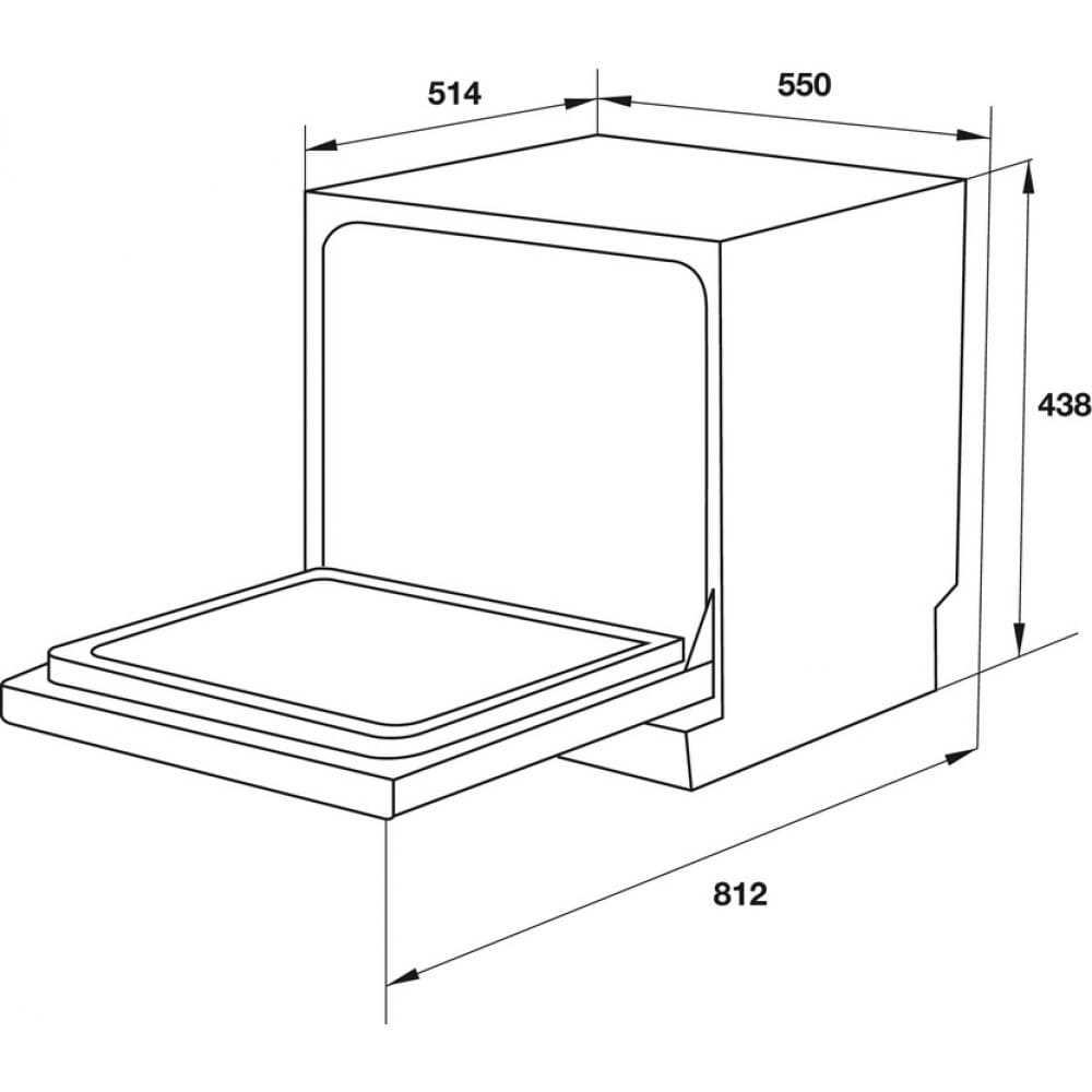 Hình ảnh bản vẽ kỹ thuật Máy Hút Mùi Teka DBB 60 40460400 Áp Tường