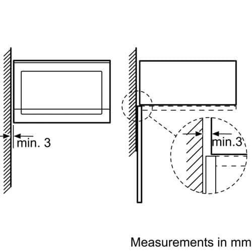 Hình ảnh bản vẽ kỹ thuật Lò Vi Sóng Teka MWE 210G 40590430 Kết Hợp Nướng Độc Lập
