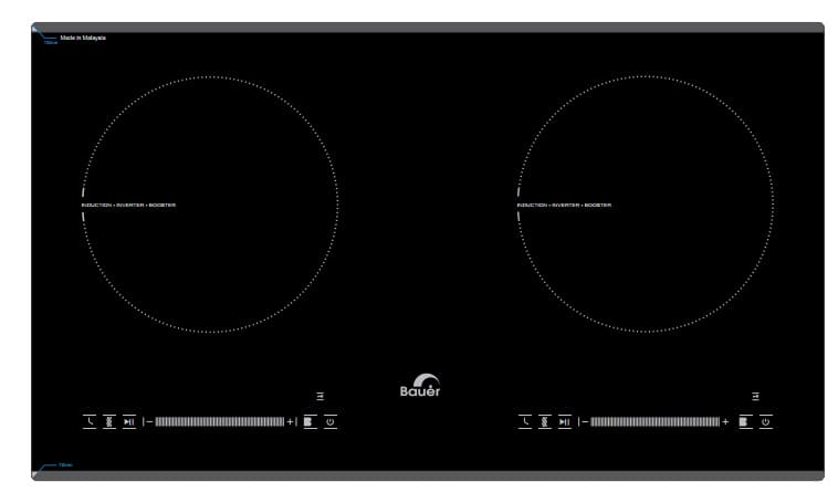 Bếp từ đôi Bauer BE-35SS