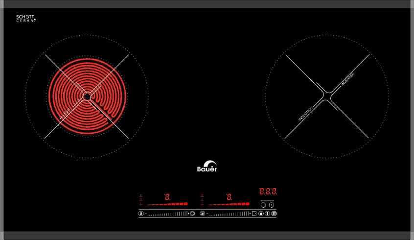 Bếp từ đôi Bauer BE-35SS