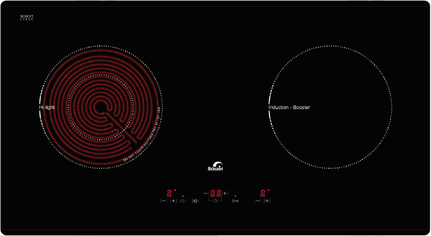 Bếp từ đôi Bauer BE-35SS