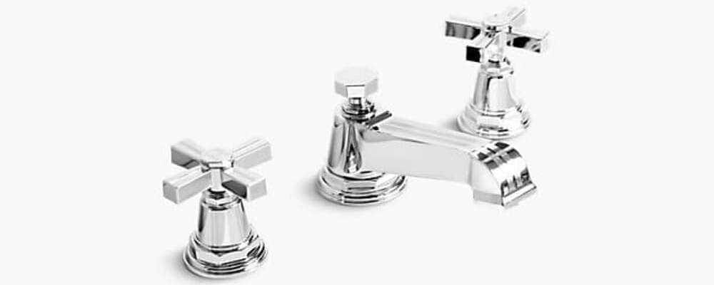 Vòi chậu rửa mặt Kohler Pinstripe K-13132-3B-CP