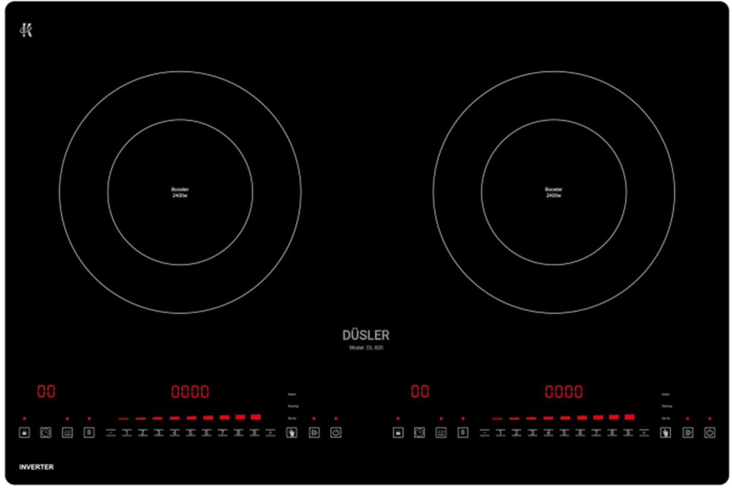Bếp từ đôi Dusler DL- 620