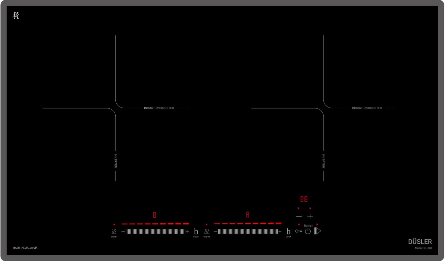 Bếp từ đôi Bauer BE-35SS