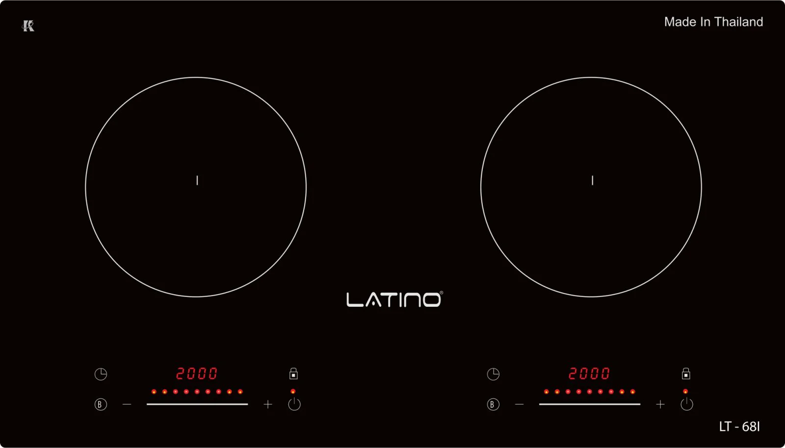 Bếp từ đôi Latino LT-68I