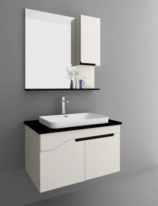 Tủ chậu đen trắng RA-901 Royal 