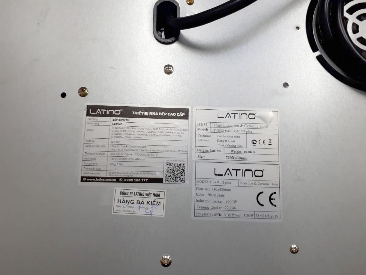 Bếp từ đôi Latino LT-68I