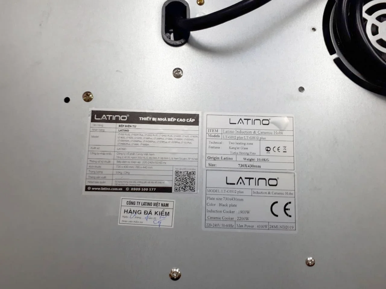 Bếp từ đôi Latino LT-68I
