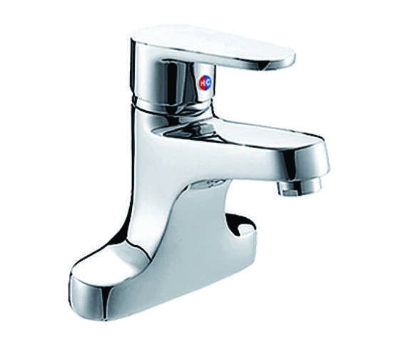 Vòi chậu lavabo 1 lỗ nóng lạnh Royal RA-612V