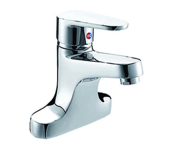 Vòi chậu lavabo 1 lỗ nóng lạnh Royal RA-612V