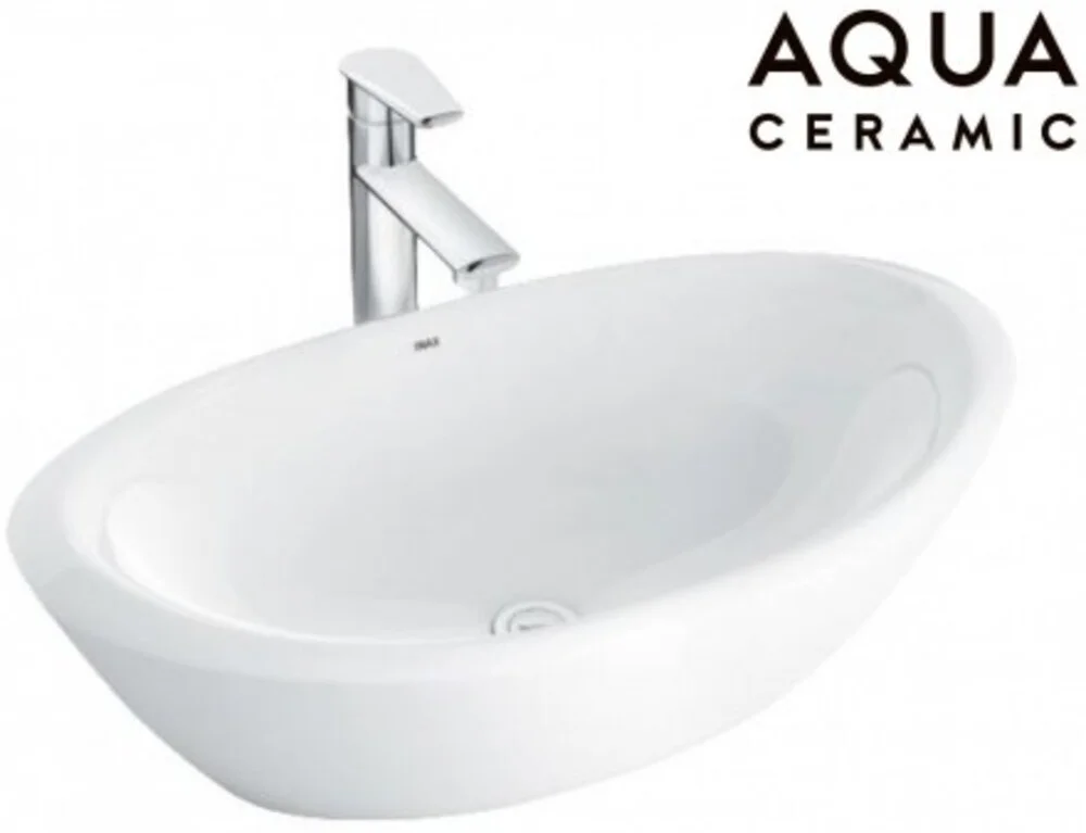 Chậu rửa mặt bàn đá Inax L-465V