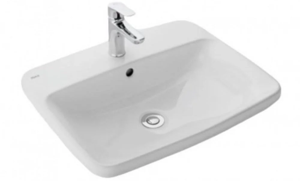 Chậu rửa mặt bàn đá dương vành INAX L-2398V