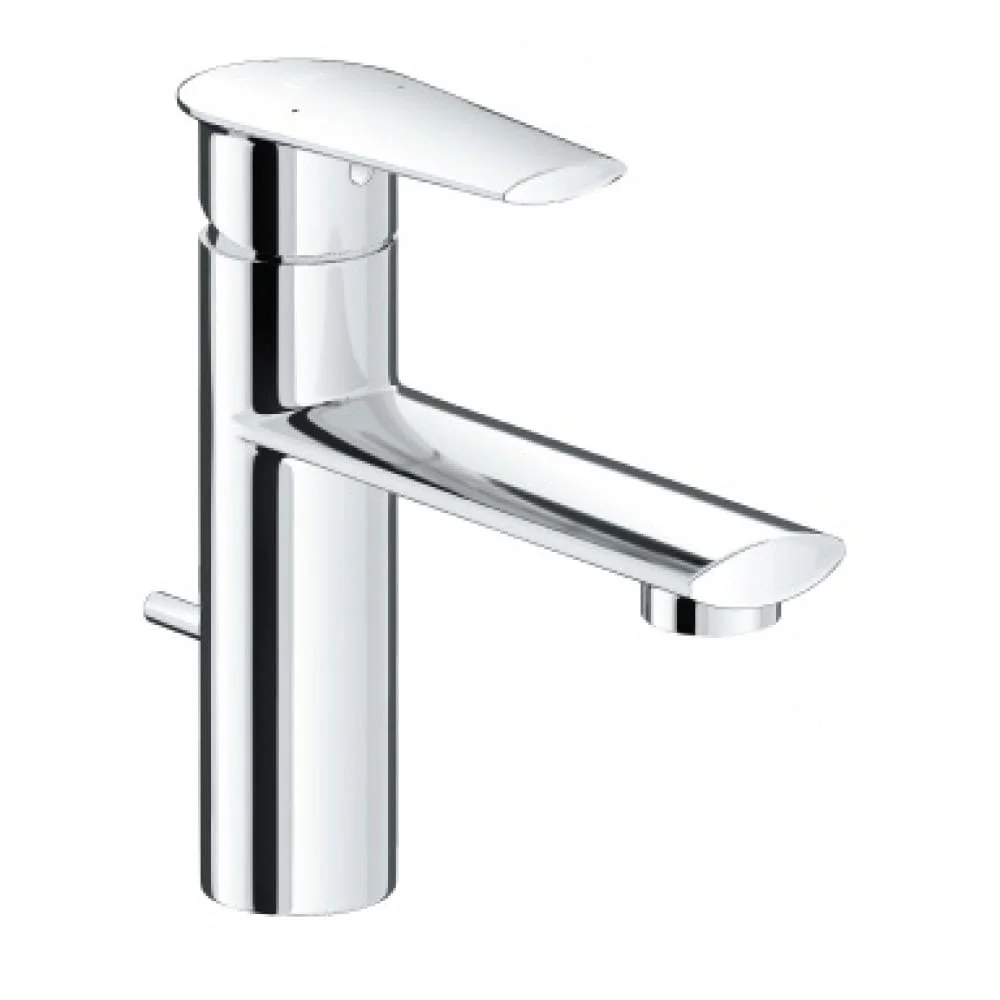 Vòi chậu nóng lạnh 1 lỗ cổ trung Inax LFV-7102S